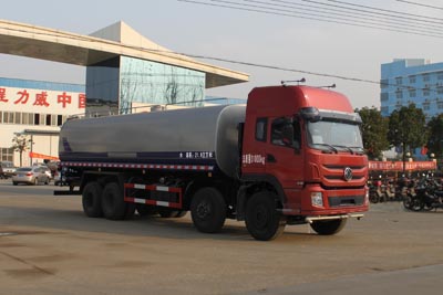 东风前四后八25吨洒水车