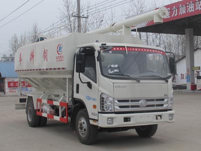 国四福田10吨散装饲料运输车