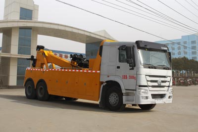 国五重汽后八轮清障车