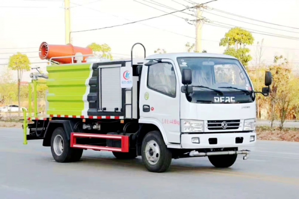东风小多利卡蓝牌方形罐多功能抑尘车-30米雾炮-CLW5042TDY5