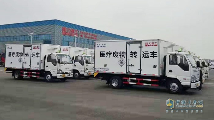 庆铃医疗废物转运车