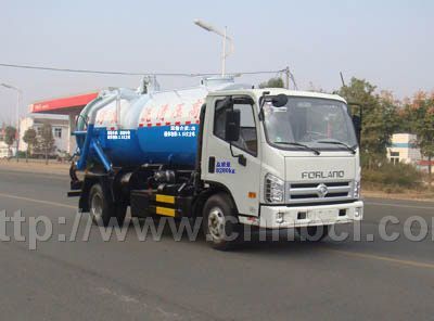 福田國4清洗吸污車