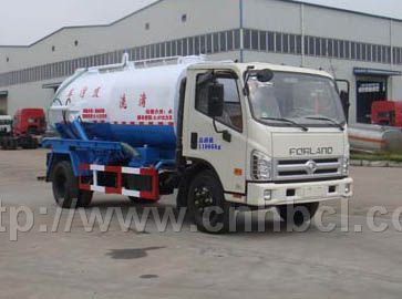 福田瑞沃國4清洗吸污車