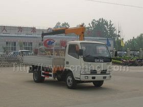 东风小霸王2吨折臂式随车起重运输车