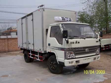 厢长3.99米冷藏车｜北京旗铃冷藏车