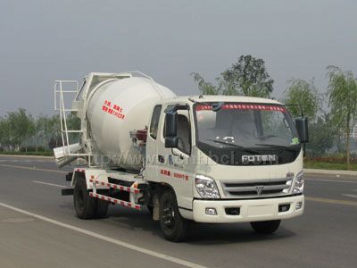 福田3-4立方混凝土搅拌运输车